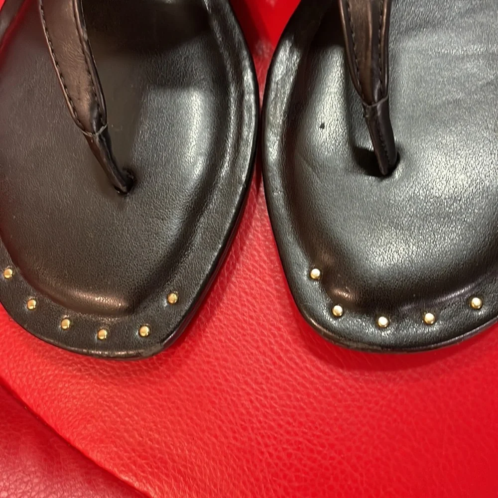 Steve Madden Chunky Rhinestone and studded Sandals size 7 - Picture 7 of 11